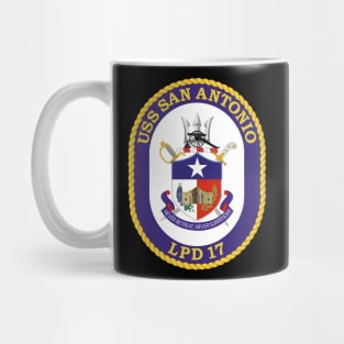 USS San Antonio (LPD 17) wo Txt Mug